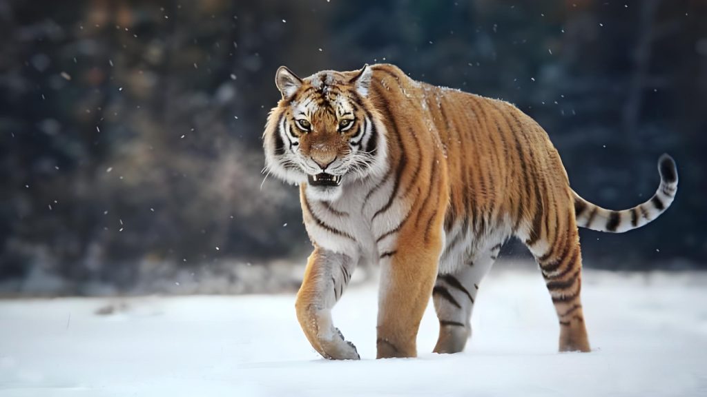 西伯利亚老虎3D模型 VFX Grace – Siberian Tiger Animation (Blender/OBJ格式)