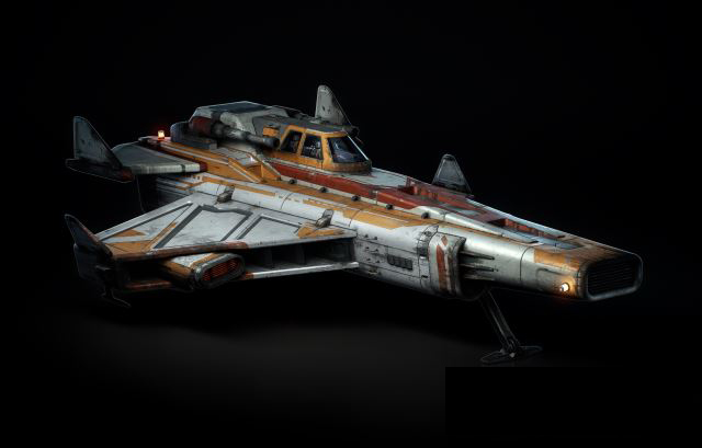 Blender科幻飞船战舰3D模型资产 Kitbash3D – Sci-Fi Kits Spaceships Armada