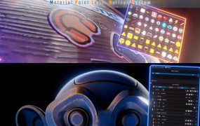 Blender插件下载模型图层实时绘制材质预设库 Matplus V1.2.2