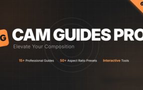 Blender摄像机构图线插件下载 Cam Guides Pro v1.2.3