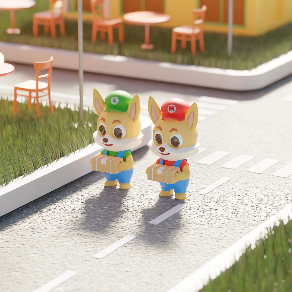 Blender场景练习运营设计