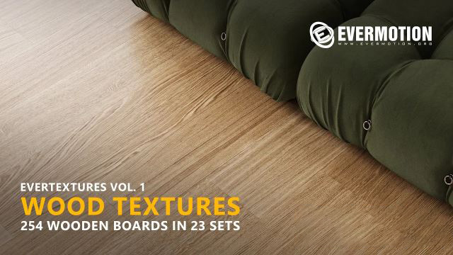 23组8K木纹贴图材质PBR素材 Evermotion – Evertextures Vol.1 – Wood Textures