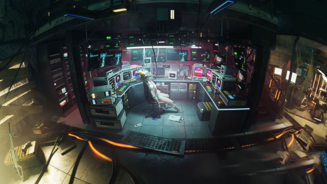 Blender赛博朋克科幻室内地下场景3D模型 Cyberpunk Interiors