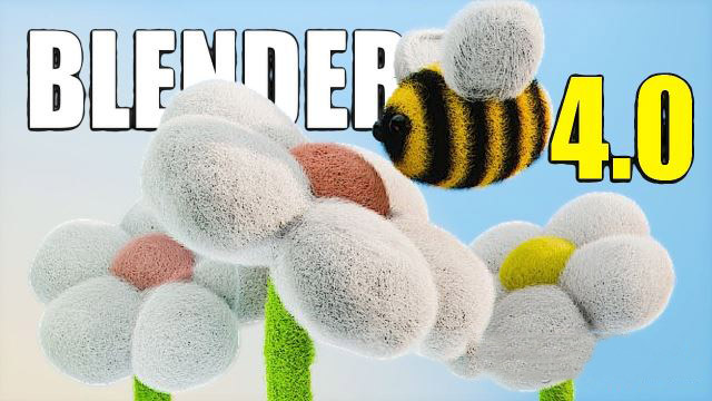 Blender卡通插画三维场景教程 Skillshare – Blender 4.0 Mastery Your First 3D Illustration