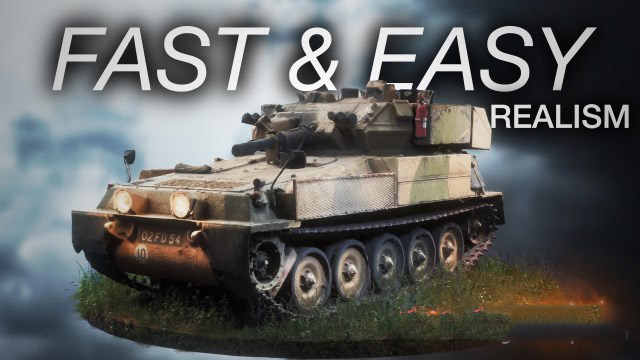 Blender真实坦克扫描建模教程 Skillshare – Making a Light Tank – Approach to Fast 3D Realism