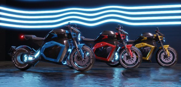 Blender摩特车建模教程 Skillshare – Modeling a Realistic Futuristic Motorcycle in Blender