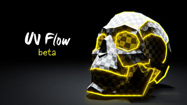 Blender贴图展UV插件 UV Flow V1.0.2