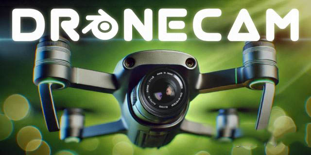 Blender无人机航拍镜头动画插件 DroneCam V2.0.6