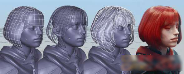 Blender头发制作生成插件 Gumroad – Hair Tool v4.3.0 + v3.64 + v2.46 + Library预设库 + Textures贴图