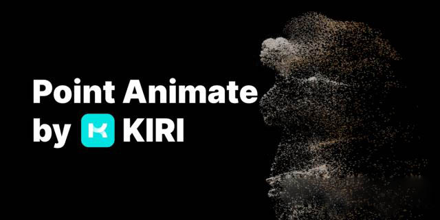 Blender三维模型转粒子消散特效插件 Point Animate by Kiri Engine v1.0.0