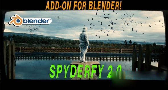 Blender群体动画粒子插件 Spyderfy V2.6 – Boid Systems Add-On