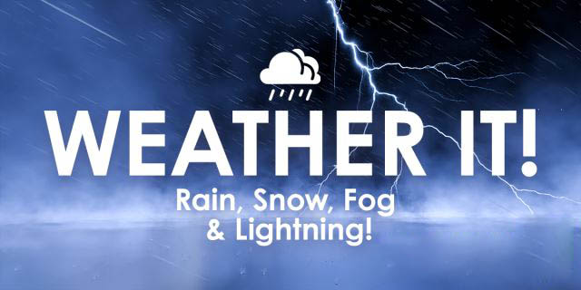 Blender打雷闪电下雨下雪大雾天气插件 Weather It! V1.0