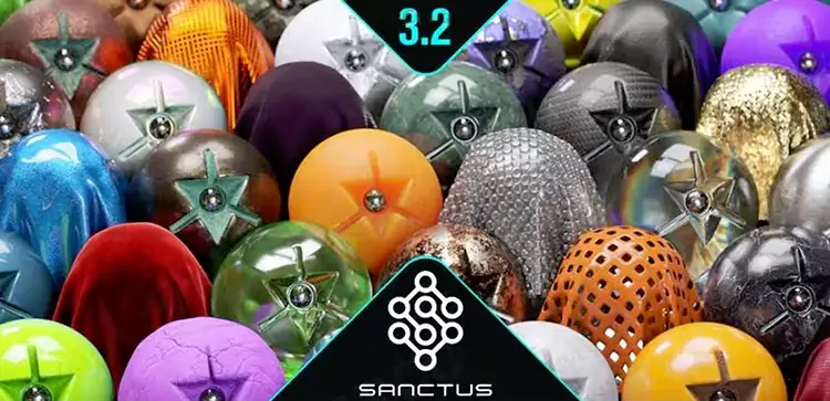 Blender程序化材质预设库 Sanctus Library – Procedural Materials V3.2.1 + 使用教程