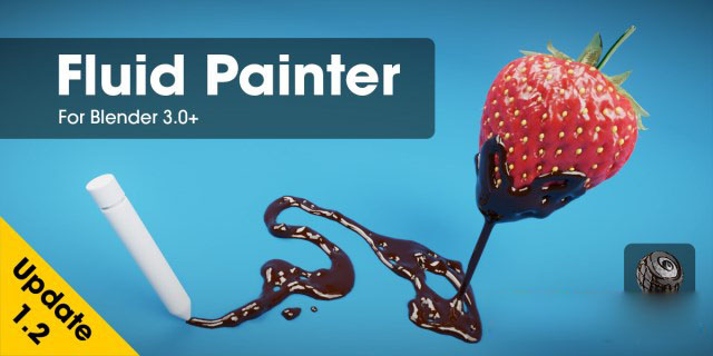 Blender流体绘制插件 Fluid Painter v1.3.21