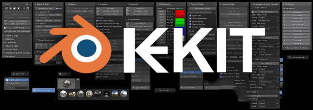 Blender脚本小功能工具插件 Kekit Pro V3.46