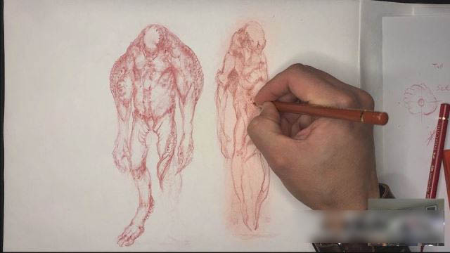 怪物角色设计绘画教程 IAMAG – Creature Design with Ehsan Bigloo