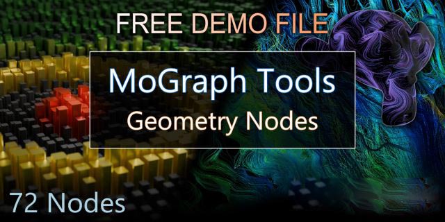Mograph Tools Geometry Nodes For Motion Graphics