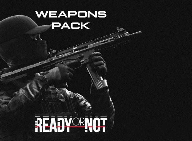 Blender步枪手枪冲锋枪武器3D模型 Ready or Not – Weapons Pack – 3D-Models