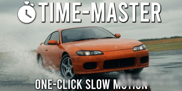 Blender时间速度控制插件 TimeMaster – One-Click Slow Motion