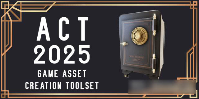 Blender游戏预设制作工具插件包 Act – Game Asset Creation Toolset 2025.2