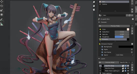 Blender插件-贴图图层管理工具 Ucupaint V2.3.2