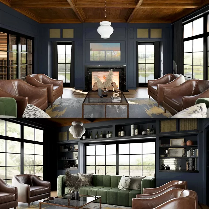 Blender室内场景3D模型合集30组下载-第4卷BlenderKit Scenes Pack 4