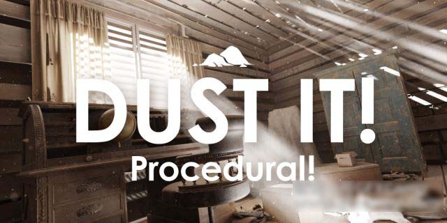 Blender灰尘粒子生成器插件 Dust It! V1.0