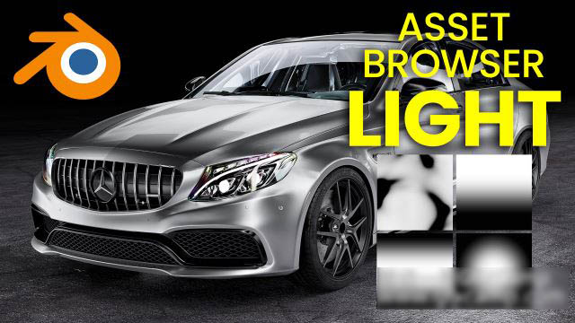 Blender区域光照贴图资产预设 Gumroad – 23 Area Light Maps & Gobos Lights