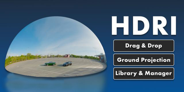 Blender HDRI拖拽使用插件下载 Alt Tab Easy HDRI V1.1