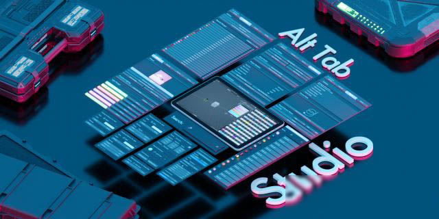 Blender摄影棚灯光材质摄像机动画预设插件下载 Alt Tab Studio V1.0.4 + 使用教程