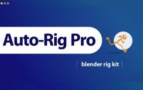 Blender三维人物角色自动绑定骨骼插件下载 Auto-Rig Pro v3.77.33 +Rig Library预设库 + Quick Rig V1.27.21 +AI Part功能文件