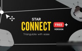 Blender布线转换成三角面插件下载 Star Connect Pro V1.0.3