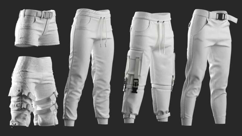 18款女性服装3D模型套装下载 Marvelous/CLO 快速出衣神器18 Women’s Clothes VOL 1(zprj,OBJ,avt)
