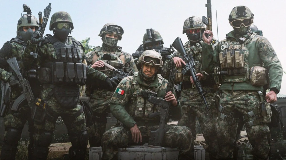 COD MW II – MEXICAN ARMY｜使命召唤现代战争 2 墨西哥军队Blender 3D角色资源素材免费下载