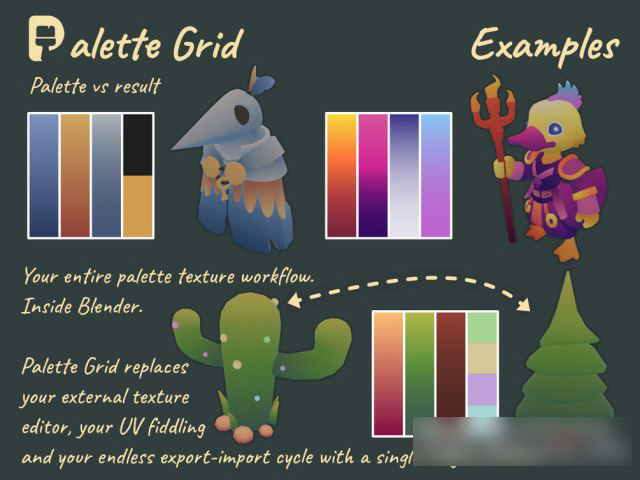 Palette-Grid