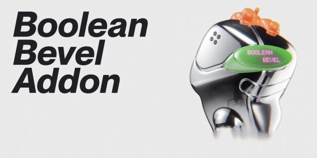 Blender插件下载-布尔倒角 Boolean Bevel v1.1.9+ 使用教程