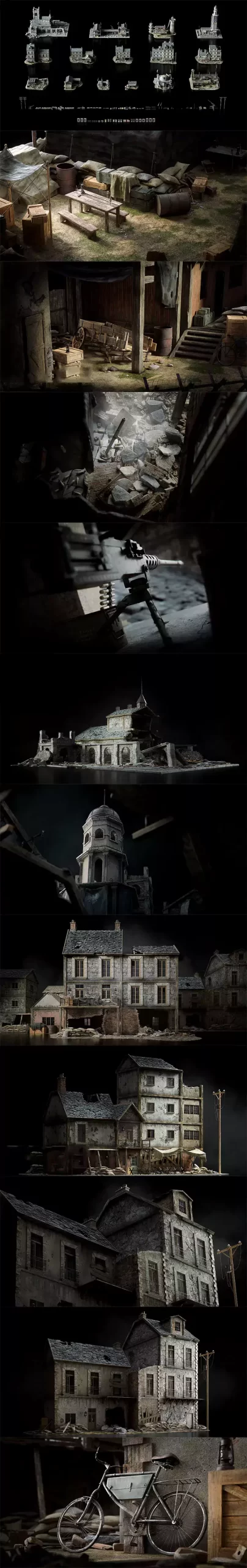 KitBash3D-World War 2
