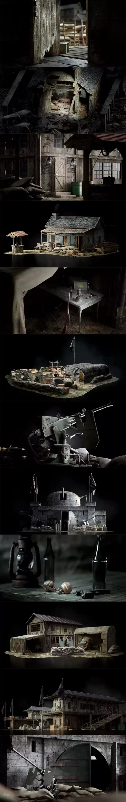 KitBash3D-World War 2