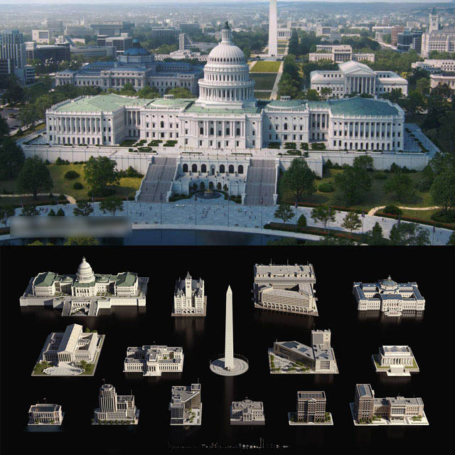 KitBash3D-Washington, D.C.