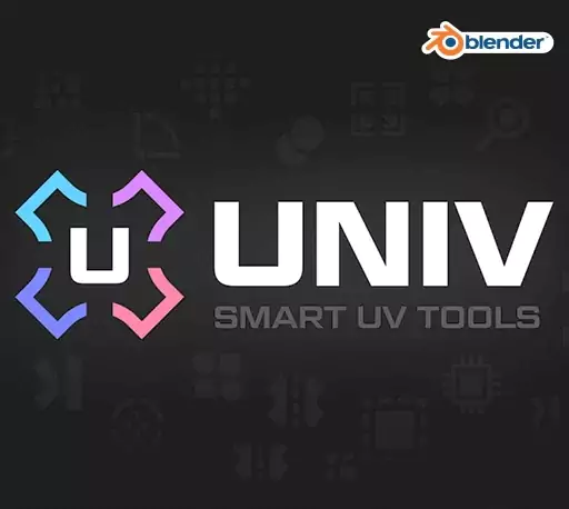 Blender插件下载-高级UV编辑工具包 Univ Pro v4.0.0 – Over 100 Uv Operators