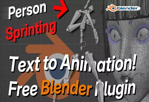 Blender插件下载-NVIDIA Kimodo文字生成AI-3D动作动画桥接插件 Kimodo Blender Bridge v1.5.5 + 使用教程