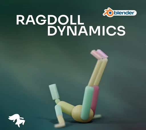 Blender插件下载-实时物理解算布娃娃辅助动画插件 Ragdoll Dynamics 2025.07.23