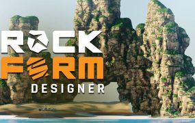 Blender插件下载-石头岩石形态设计生成器 RockForms All V1.4.1