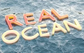 Blender插件下载-海洋水体生成物理模拟 RealOcean 2.4
