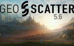 Blender插件下载-花草树木3D模型随机分布散布程序化生成 Geo-Scatter 5.6.4