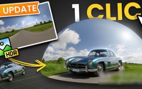 Blender插件下载-HDRI圆顶天空盒 POLYDOME V2.0.0 – The Ultimate Hdri Dome