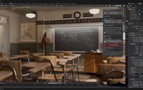 Blender插件下载-神经网络场景学习 RenderMind Pro v6.1.0