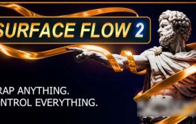 Blender插件下载-模型表面变形贴合 Surfaceflow V2.0.0 – Realtime Surface Deformation
