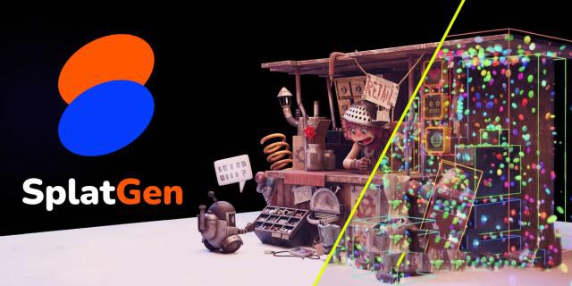 Blender插件下载-三维模型重建 SplatGen Pro V5.2.2
